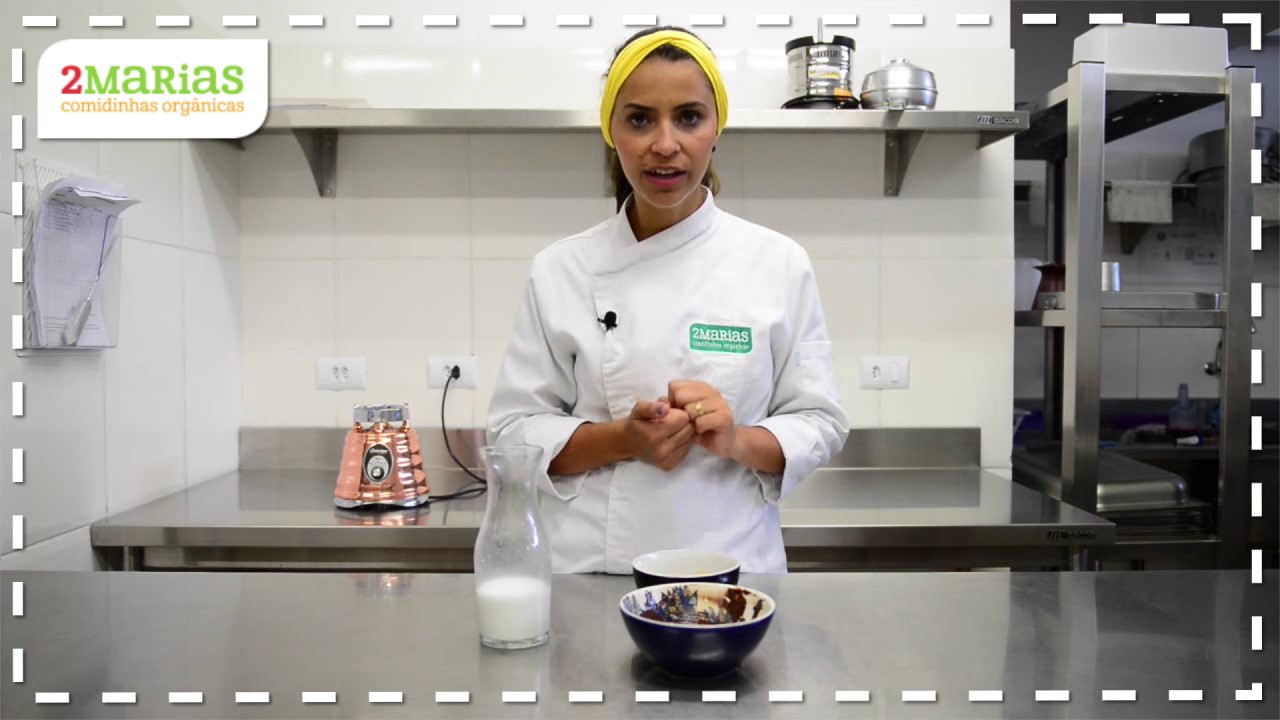 Como fazer Ganache de Biomassa de Banana Verde