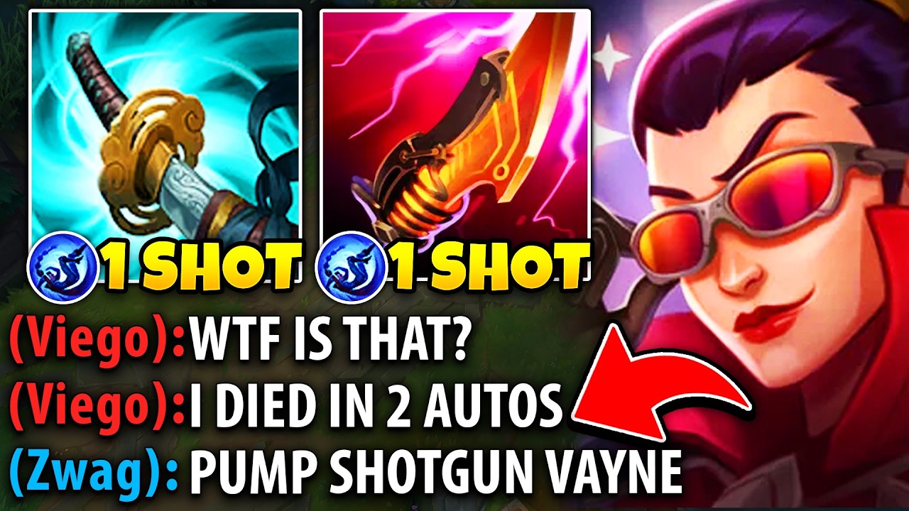 Vayne but I have a shotgun that one shots everything (VIEGO WAS MALDING)