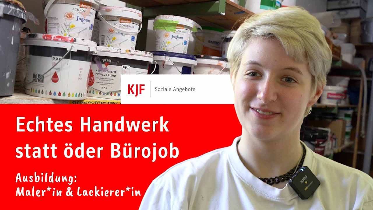 Echtes Handwerk statt öder Bürojob | Ausbildung: Maler & Lackierer | KJF Soziale Angebote Allgäu