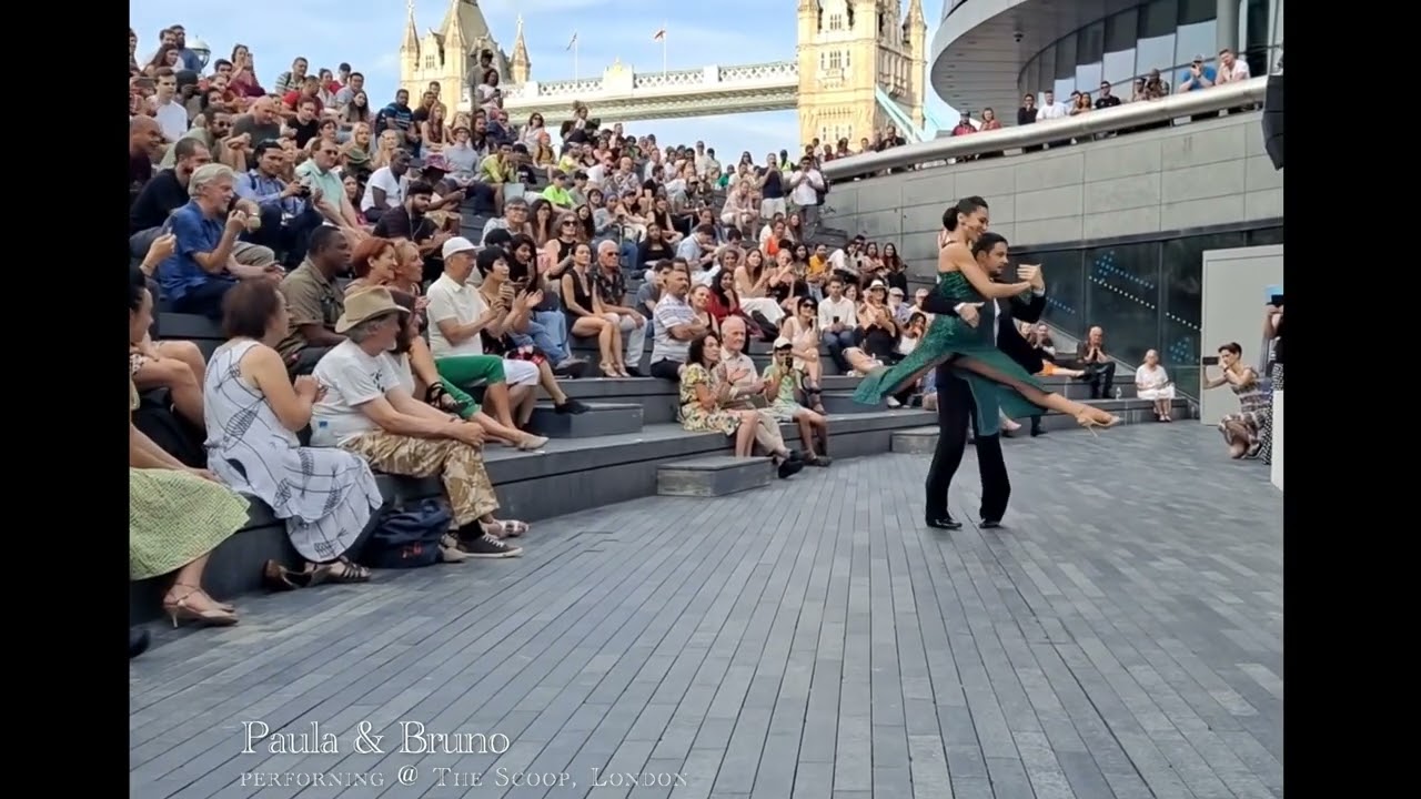 Performance @ The Scoop by Paula & Bruno  @PDuarteTango @Tanguitoacademy
