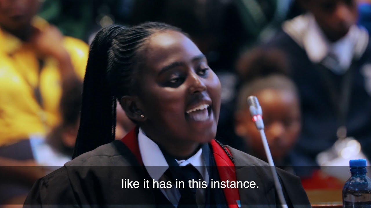 National Schools Moot Competition 2019