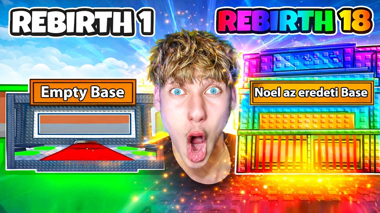 Segítsetek Elérni a REBIRTH 18-at Élőben! 🤩 (Steal a Brainrot Noel)