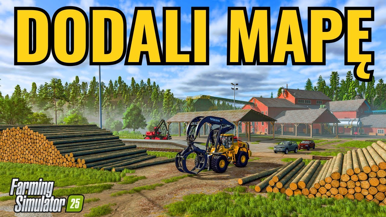 DODALI MAPĘ ZA DARMO do FS25 🔥 Las Silverrun - prezentacja leśnej mapy w FS25