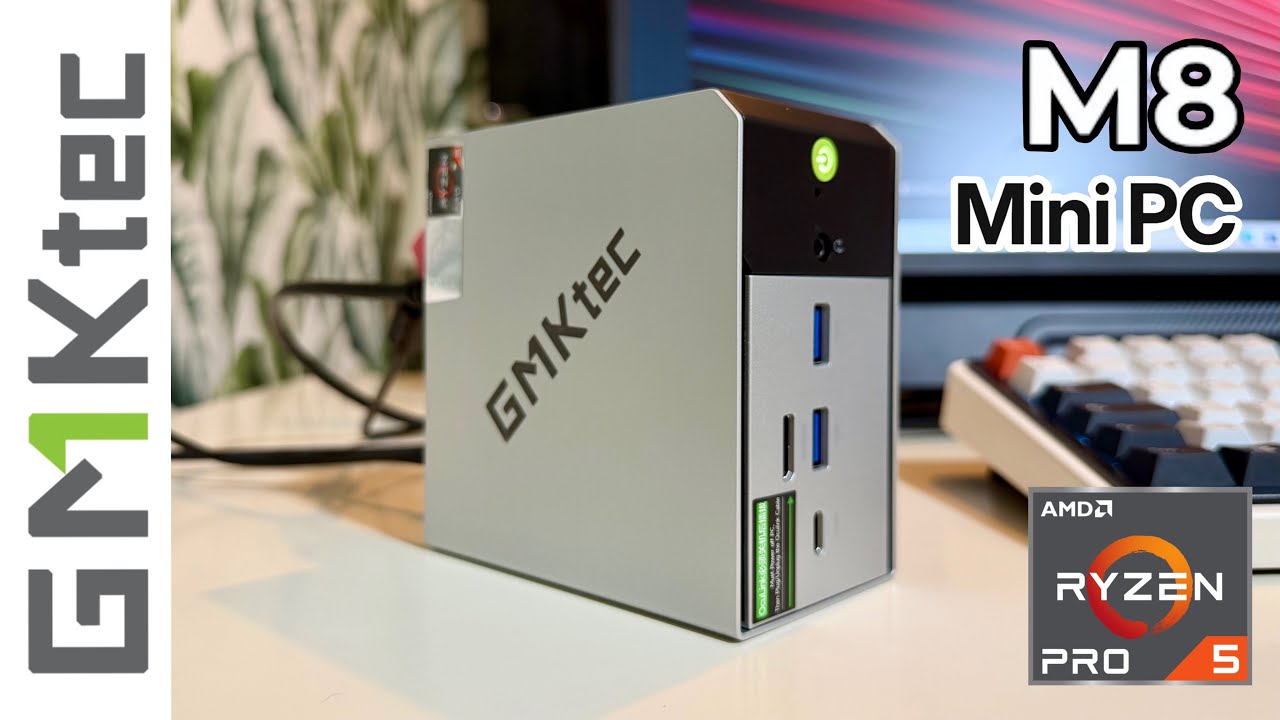 GMKtec M8 Mini PC &ndash; Full Performance | Ryzen 5 PRO , OCuLink - Best Compact PC 2026