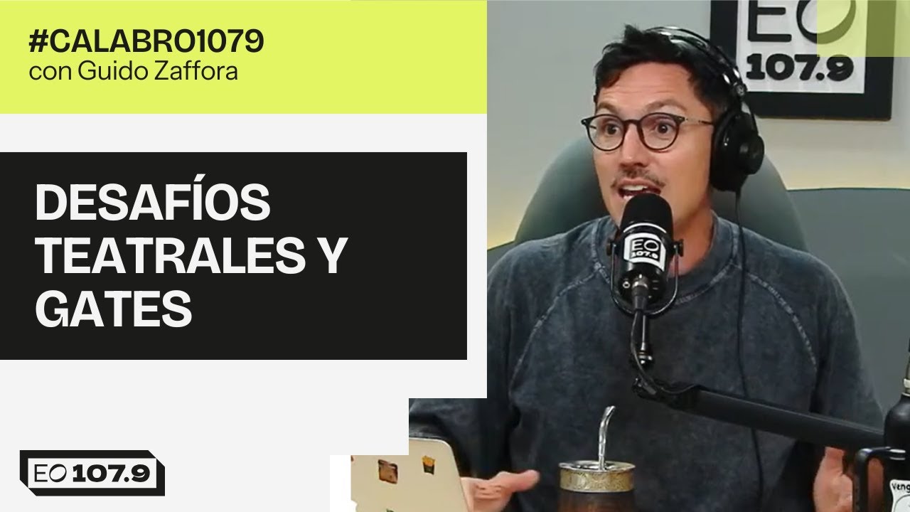 ⁣DESAFÍOS TEATRALES + GATES DE AMOR | #Calabro1079