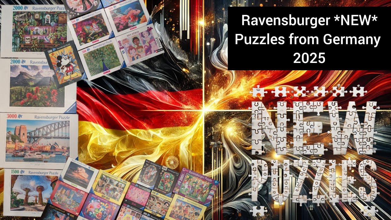 Ravensburger *NEW* 2025 Releases from Germany  puzzles - puzzlesbyLiza