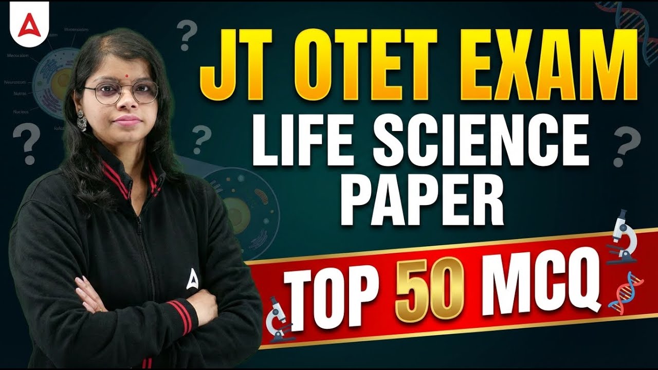 JT / OTET 2026 | JT, OTET Life Science MCQs | JT ,OTET Life Science Paper by Analisa Maam