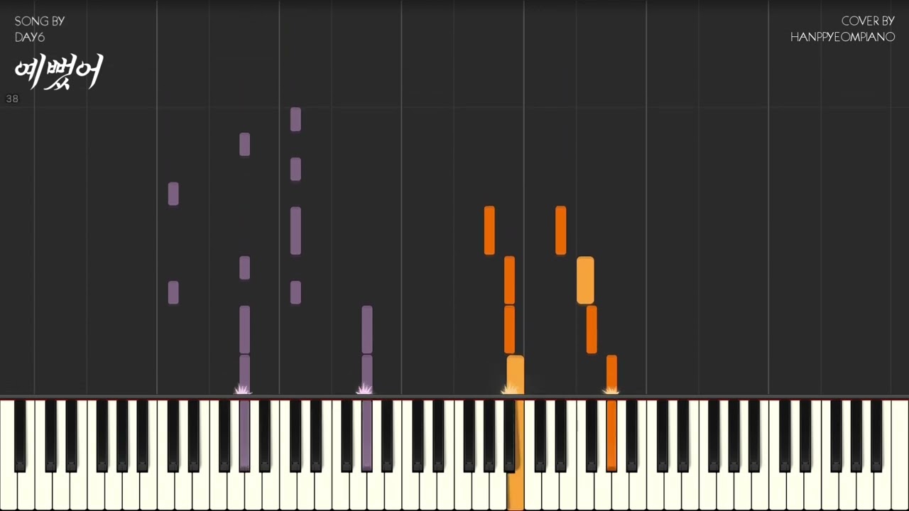 DAY6(데이식스) - 예뻤어(You Were Beautiful) Piano Tutorial