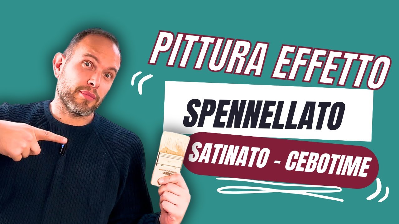 Tutorial Cebo Time - Pittura decorativa effetto satinato