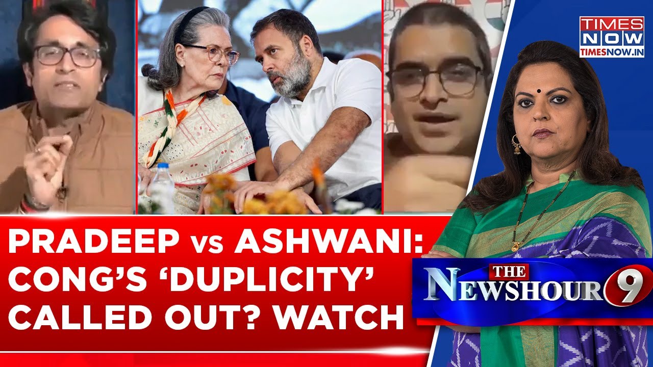 Pradeep Bhandari vs Ashwani Mishra: Panelists Lock Horns In Debate | Cong’s ‘Duplicity’ Called Out!