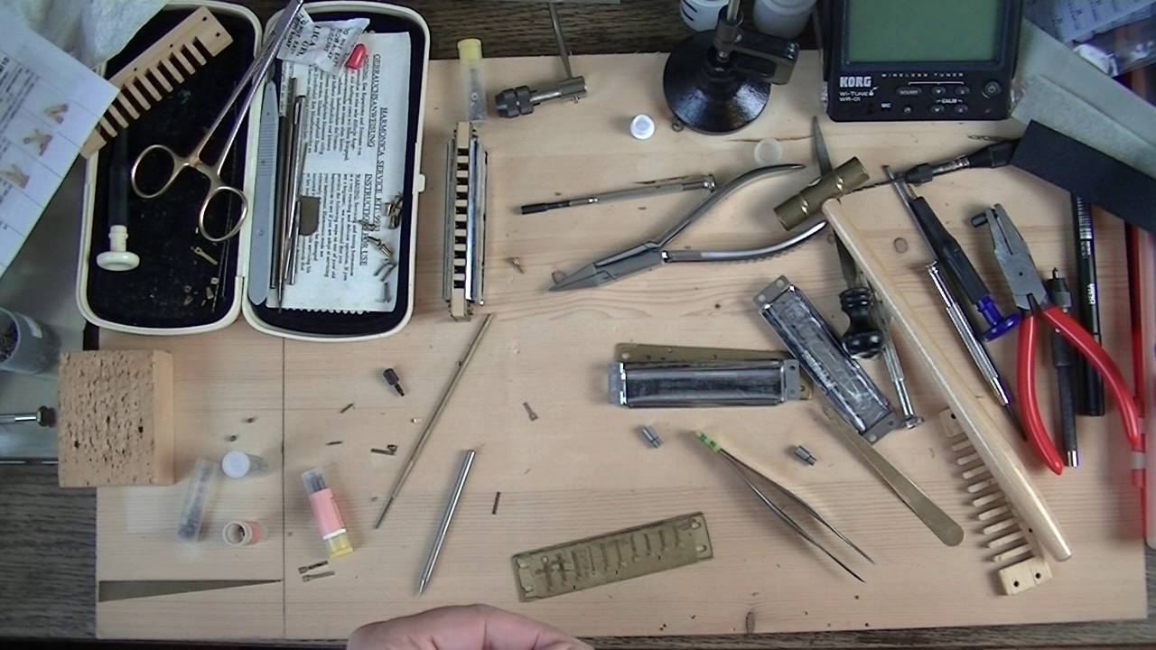 Tutorial Stimmzungenwechsel Hohner Crossover (German Language!)