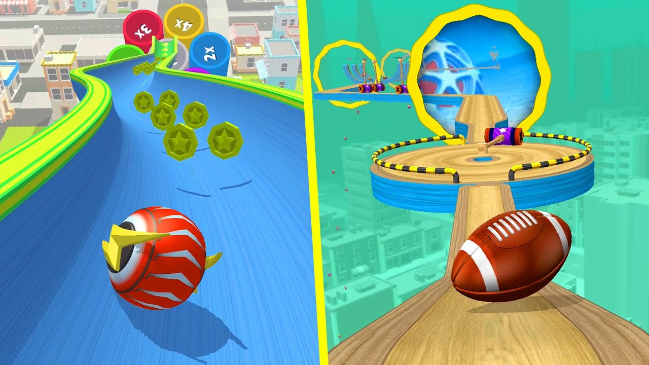 Going Balls Vs Action Balls All Levels Gameplay Android iOS #149