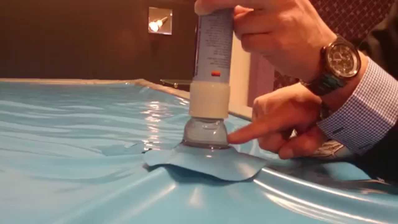 Hoe ontlucht je een waterbed?