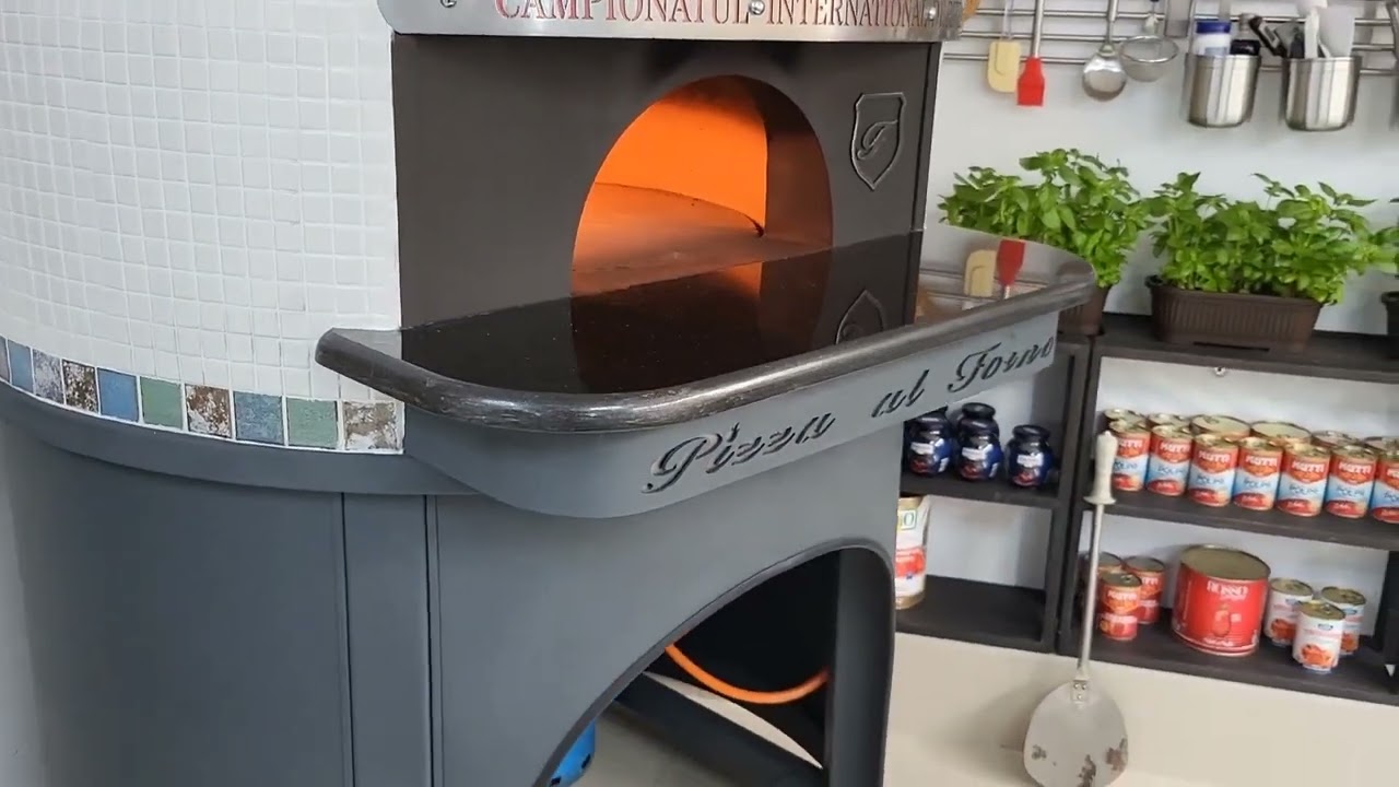 Cuptor pe gaz Pizza Al Forno de 80 cm