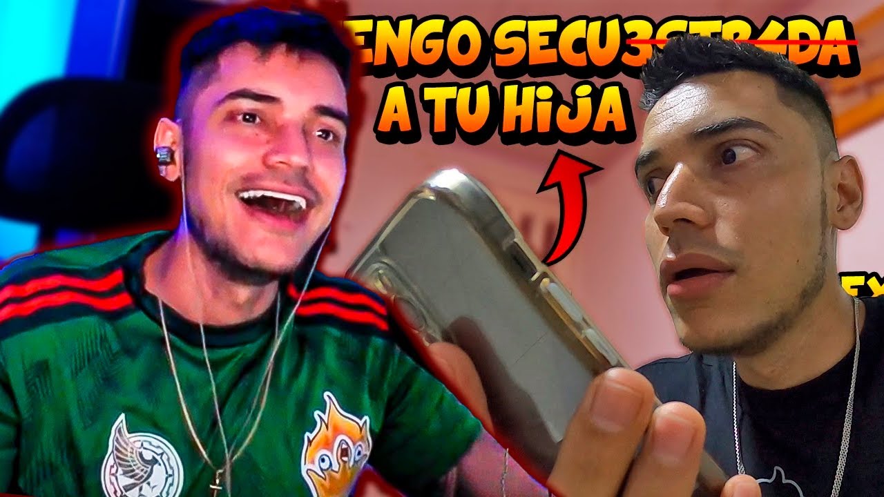 TATTOXTREME reacciona a BROMA ME LLAMÓ DICIENDO TENER A MI HIJA S3CUESTR4D4 Y LE SIGO EL JUEGO