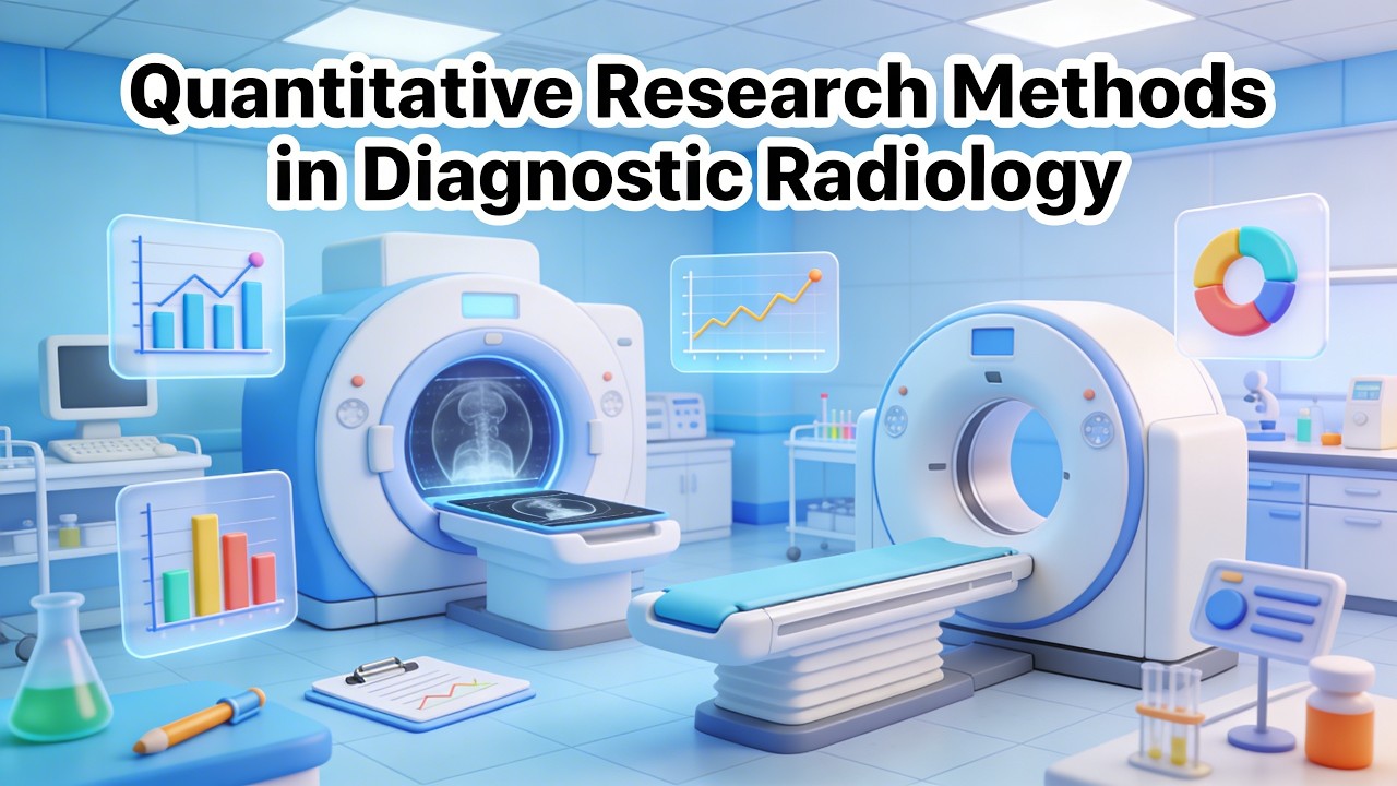 Quantiative Research Methods in Diagnostic Radiology (15 Minutes)