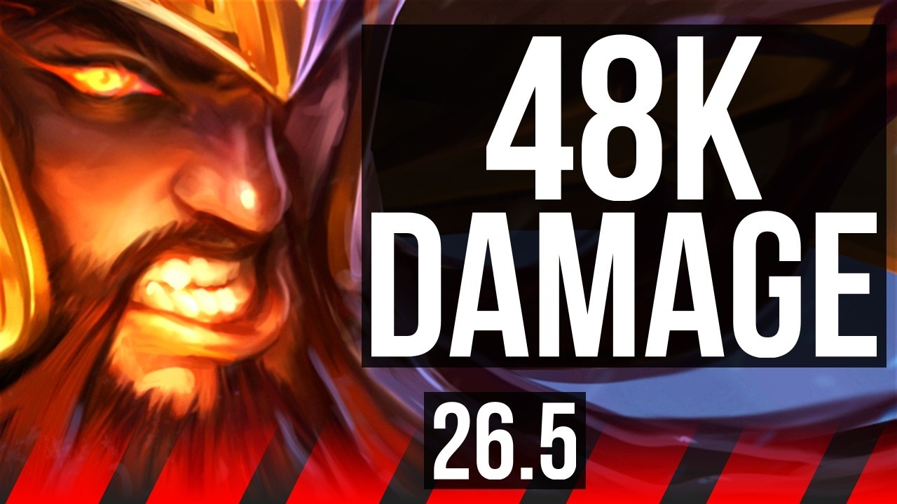 TRYNDAMERE vs ZAAHEN (TOP) | 48K damage | EUW Master | 26.5