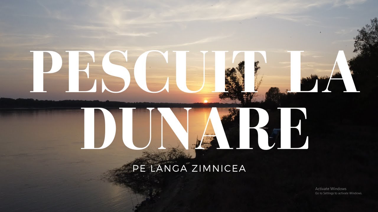 Pescuit la Dunare - Peste 10 specii de peste pe apa de 3m