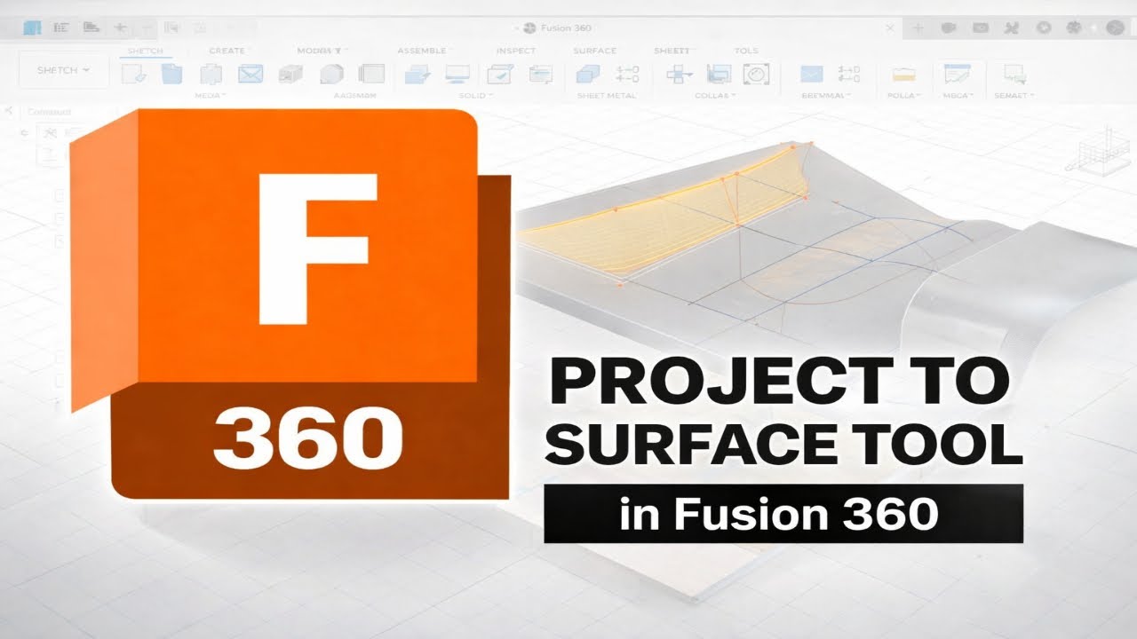 How To Use Project to Surface Tool in Fusion 360 (2026)