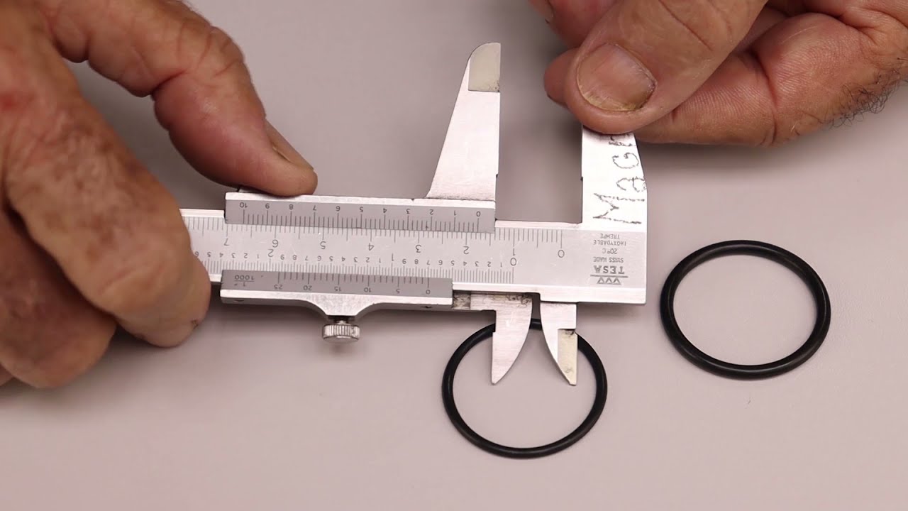 Aprendendo hidráulica com a Vessel - O-Rings em milímetros - Encontrando a referência comercial