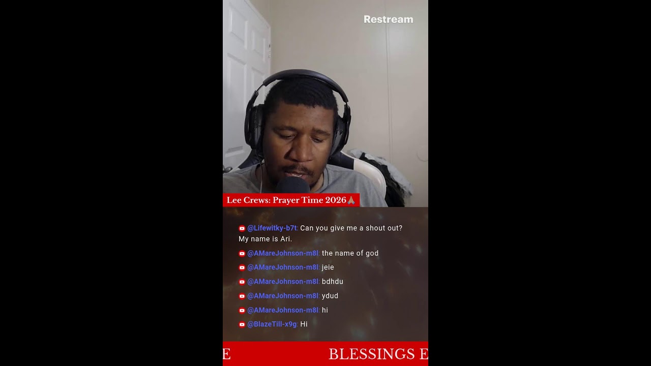 Lee Crews: Prayer Time 2026 🙏🏽