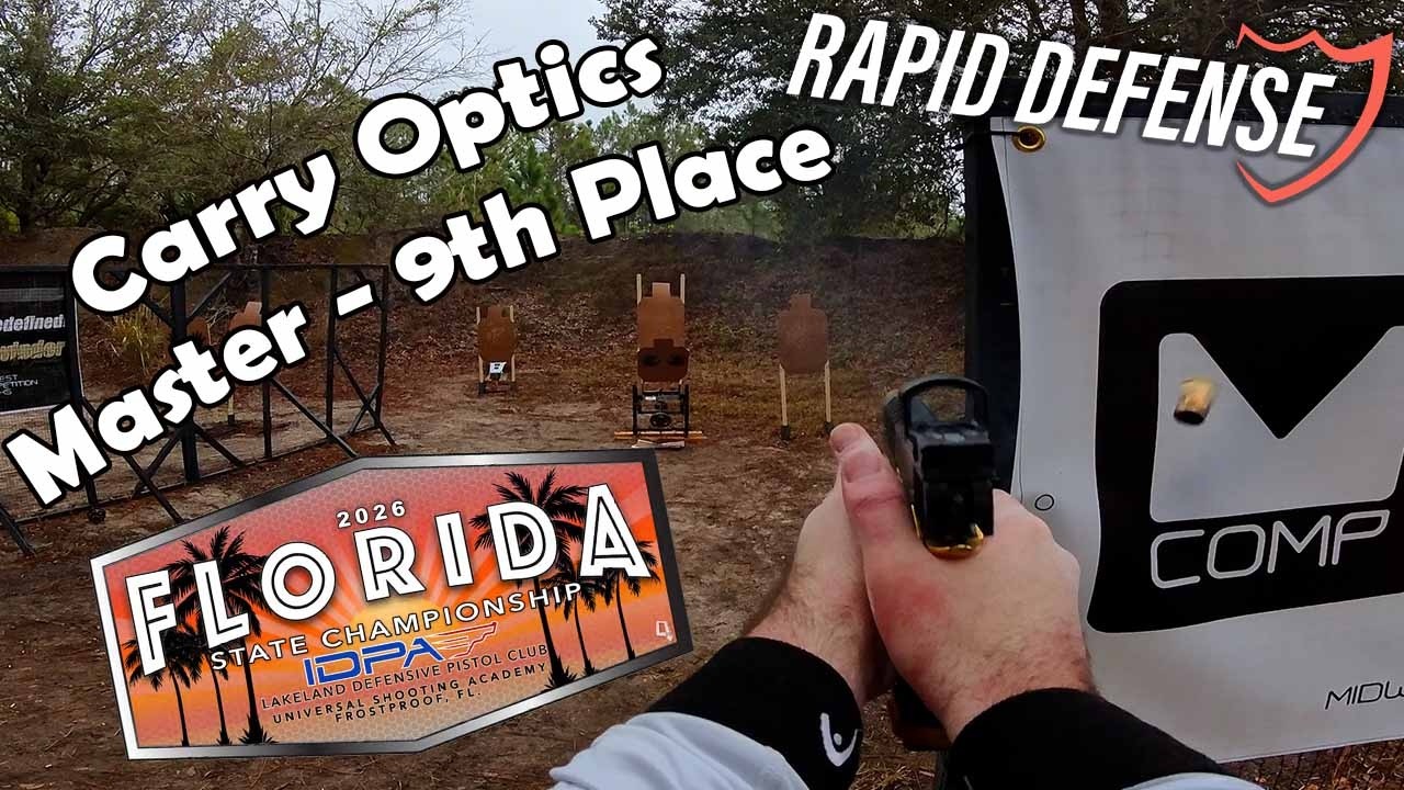 2026 Florida State IDPA Championship - CO Master 9th Place #masterpiecearms #shootingsports