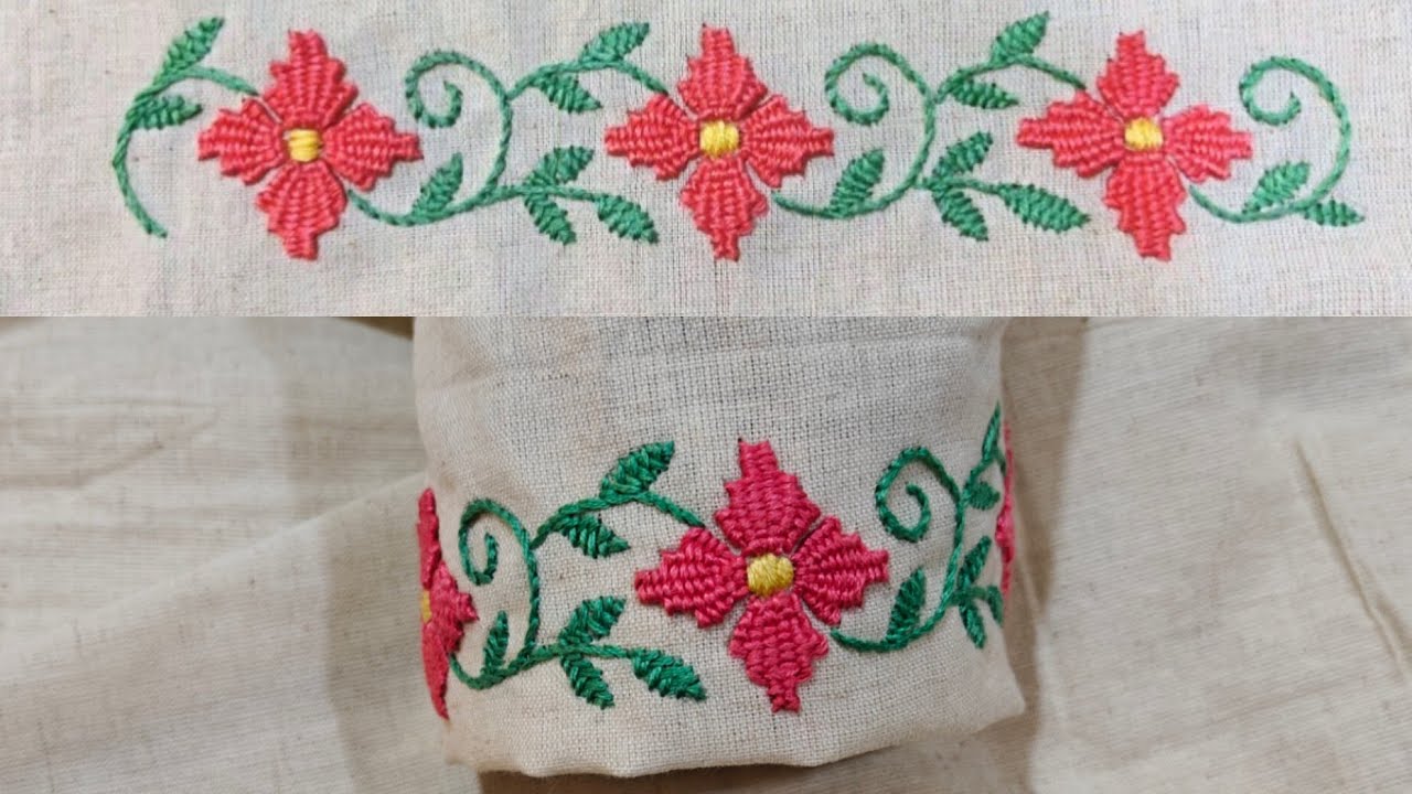 Beautiful Kamal Kadai border design ✨✨