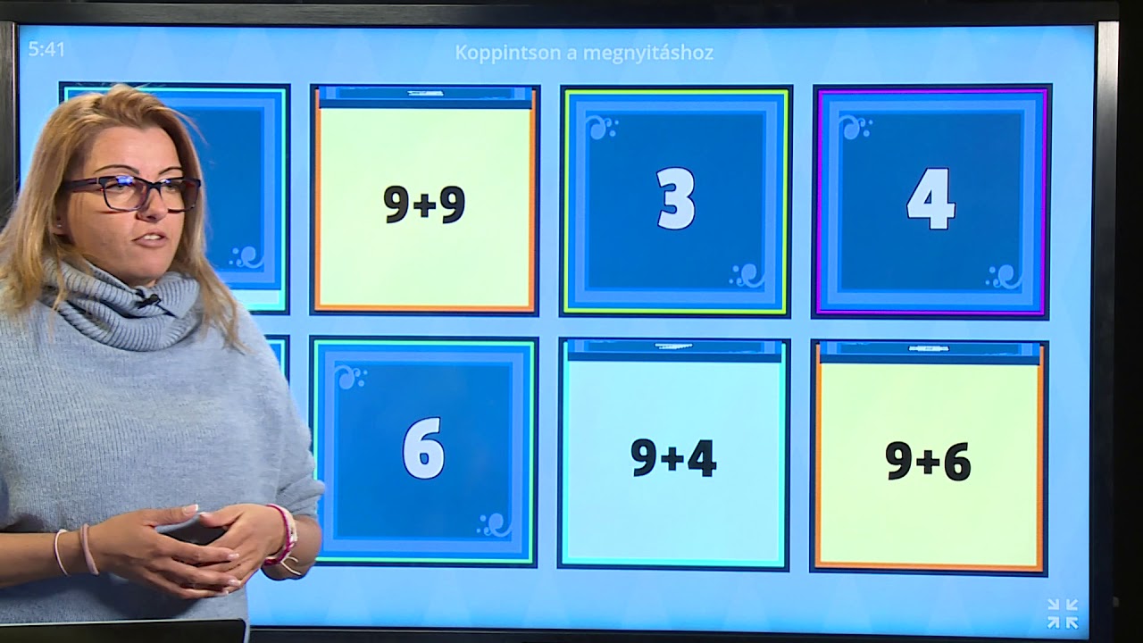 Matematikaóra  - 2020.03.31. Kedd, 1. óra