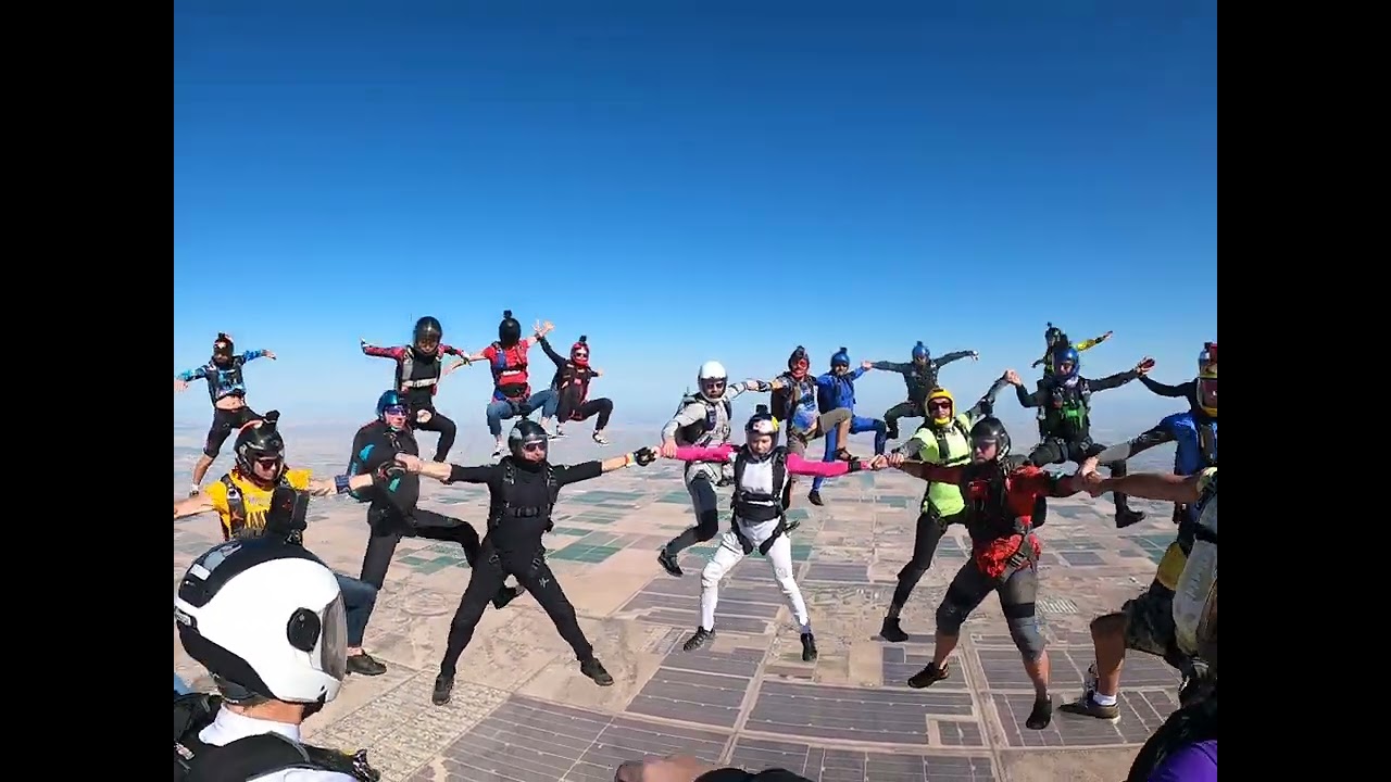 1176 - 46 Way Upright World Record Training Camp