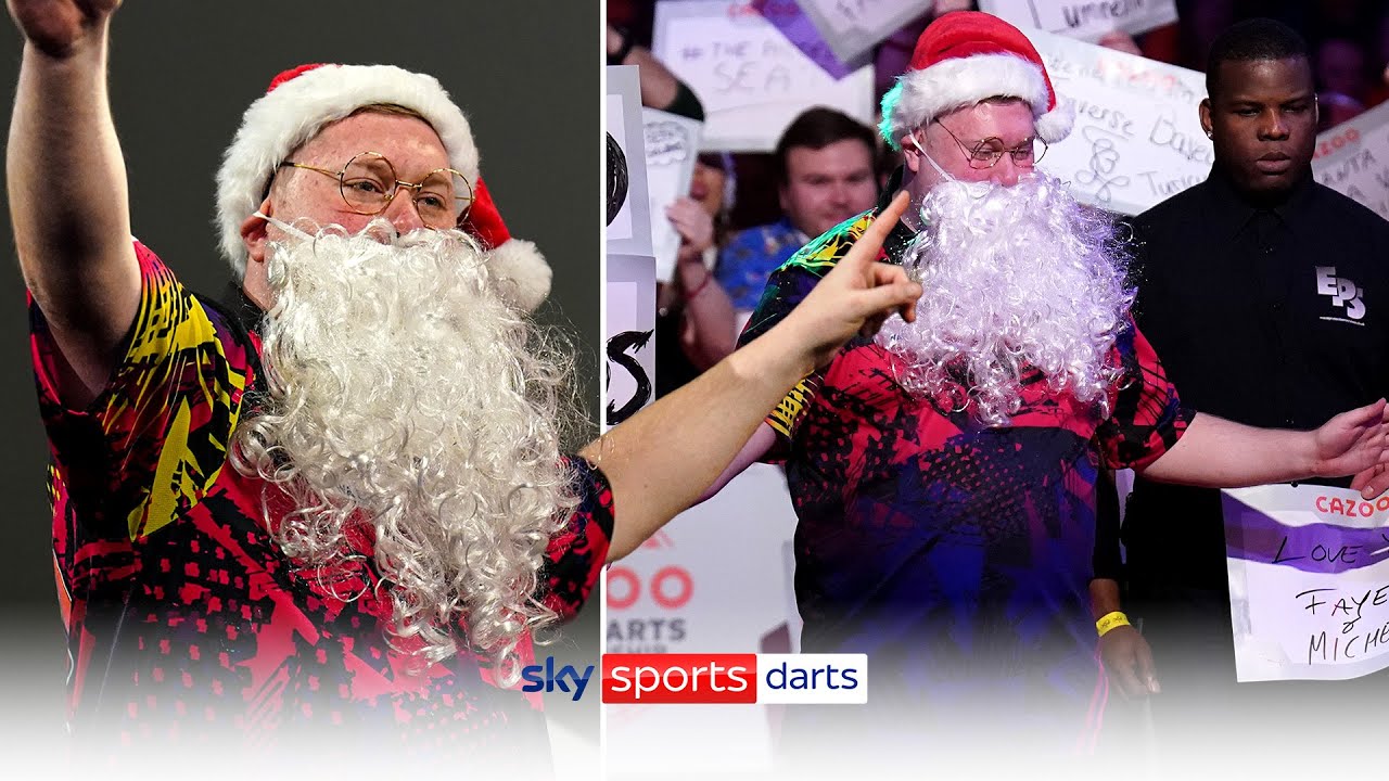 Santa at the Ally Pally! 🎅 | Ricky Evans' PERFECT Christmas Walk-on