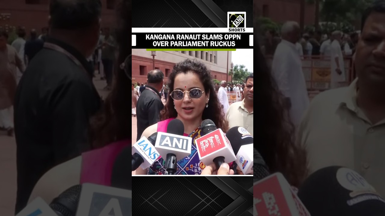 &lsquo;घटिया राजनीति&rsquo;: Kangana Ranuat slams opposition over ruckus in Parliament
