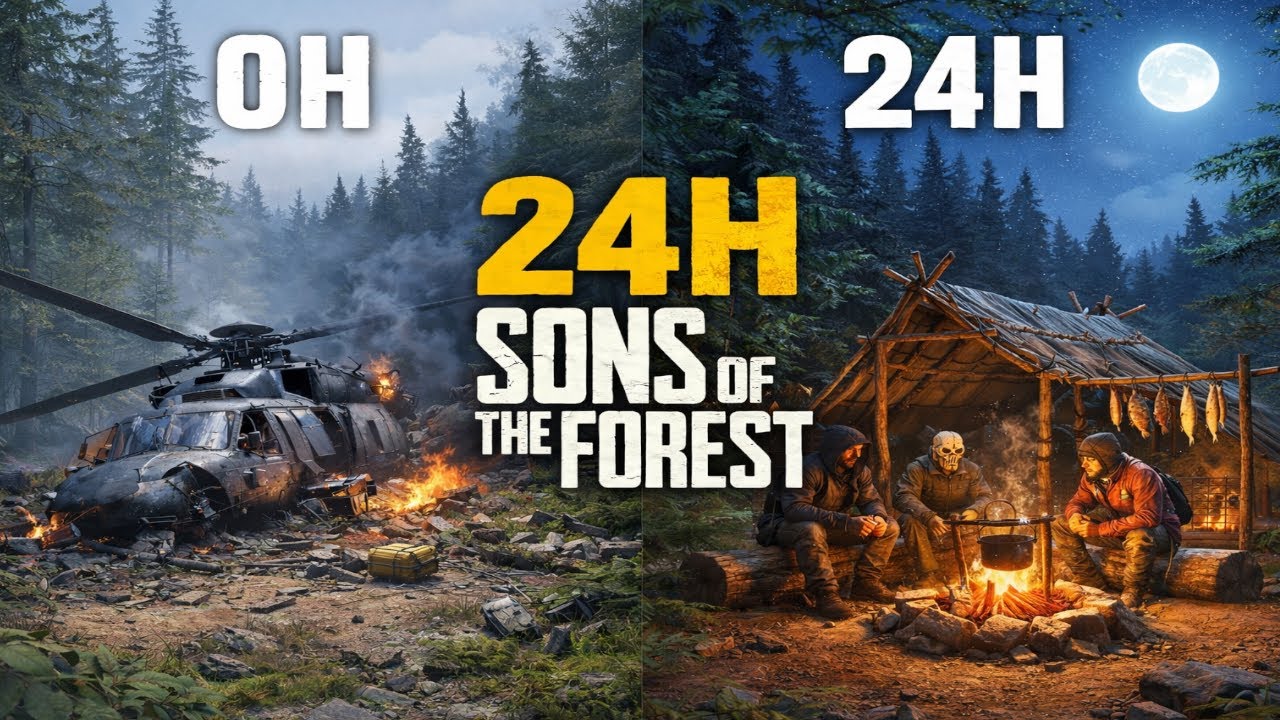 Ich habe 24 Stunden im Wald überlebt… das ist passiert I Sons Of The Fores