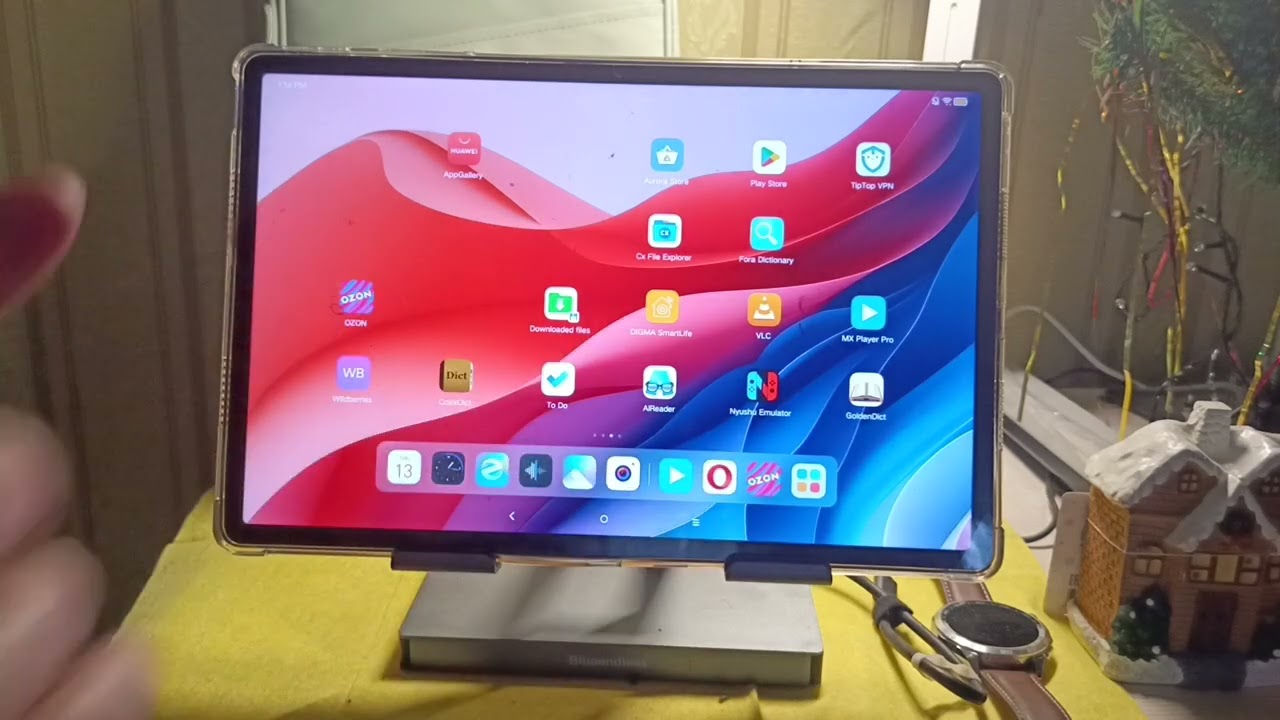 ПЛАНШЕТ LENOVO XIAOXIN PAD PRO 2025 12.7 - опыт эксплуатации, док-станция с usb хабом и аксессуары