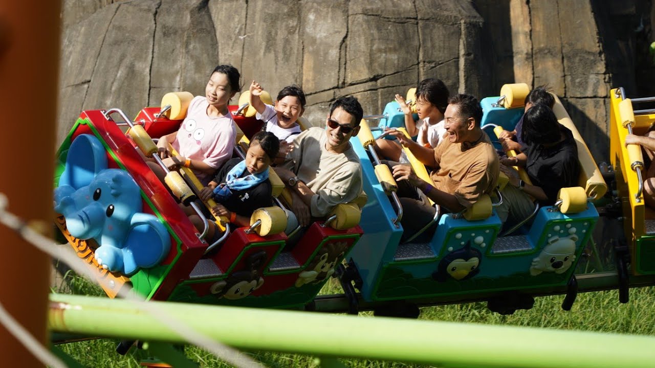 Nonhoi Coaster - Toyohashi Non Hoi Park - Onride - POV - 豊橋総合動植物公園