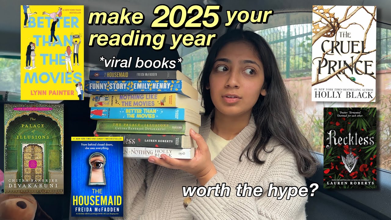 *VIRAL* book recommendations- are they worth the hype?📚 MUST READ, reading inspiration for 2025✨