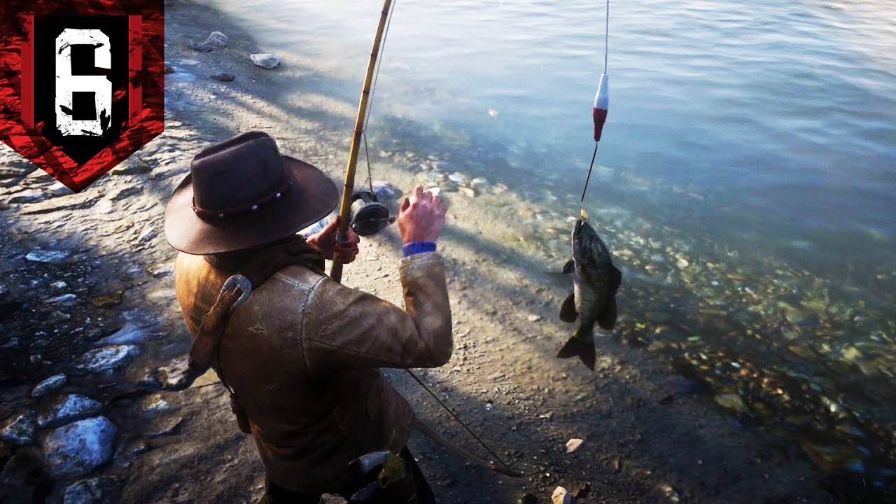 Red Dead Redemption 2 - Part 6 - Learning to Fish!
