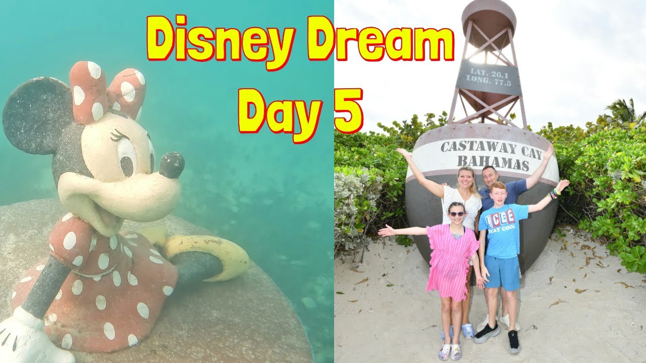 The Most Amazing Day At Castaway Cay! Snorkeling/Slides/Food/Games