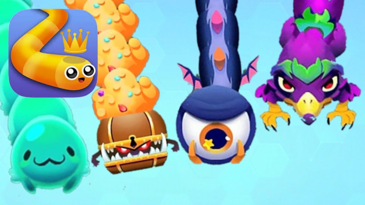 HOW TO UNLOCK ALL 4 snake.io Dungron Monsters snakes | Griffin