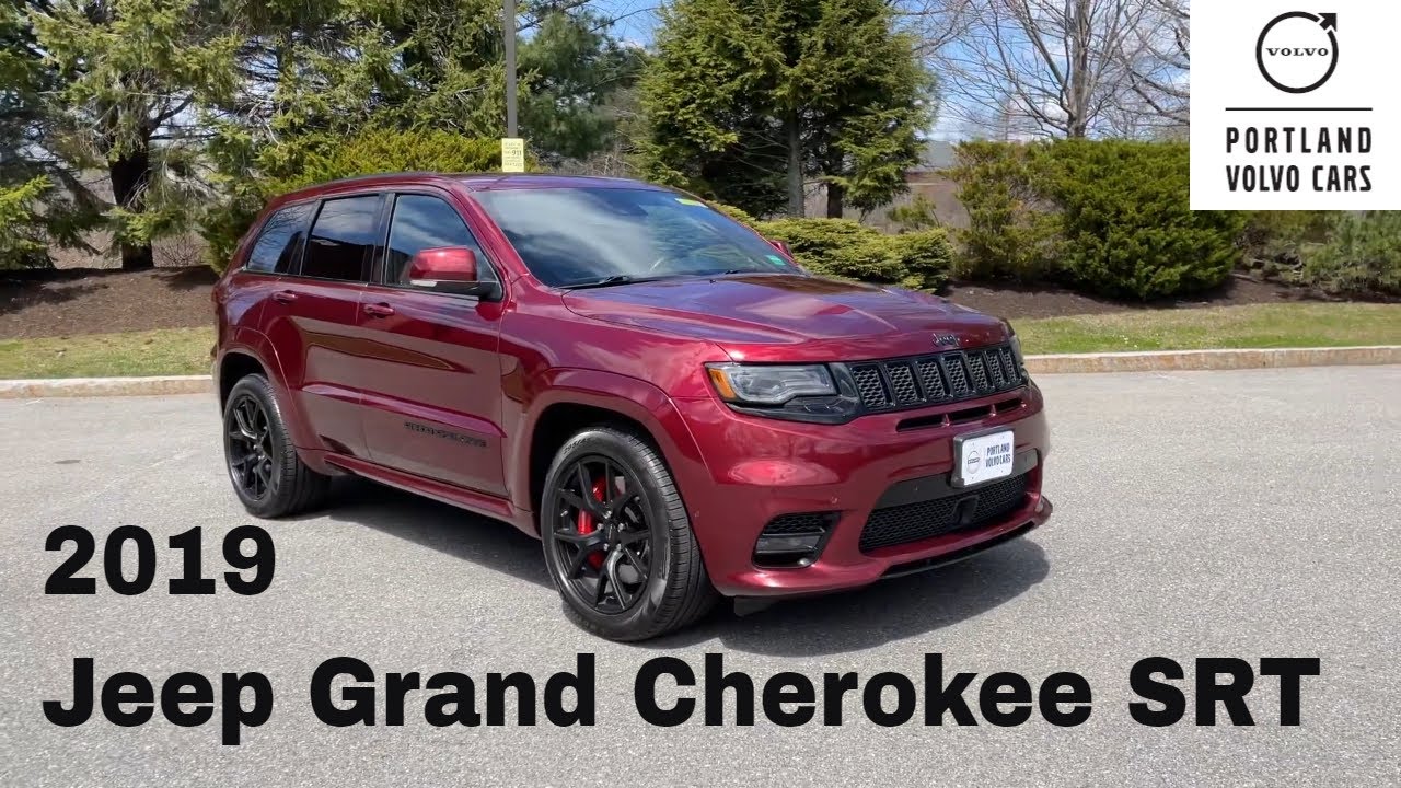 Velvet Red Pearlcoat 2019 Jeep Grand Cherokee SRT / Car Tour with Heather