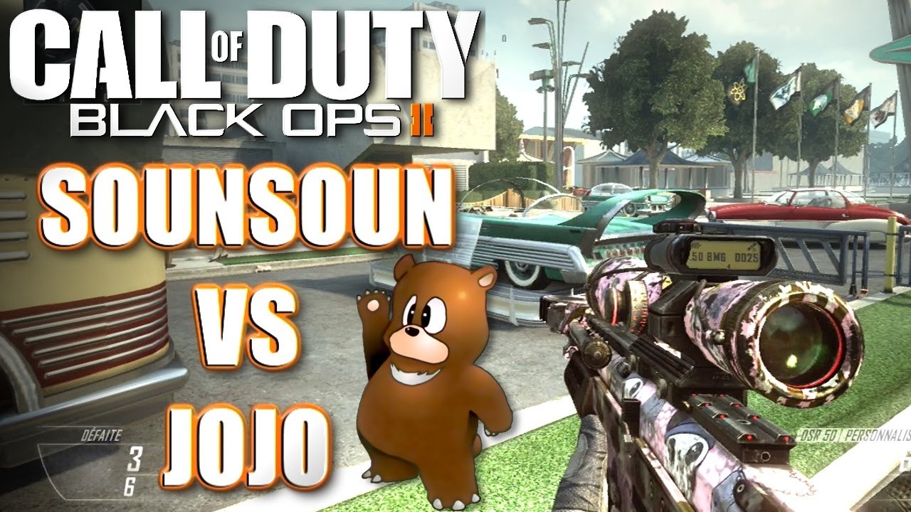 SounSoun & JoJo - LE 1 VS 1 AU SNIPE SUR BLACK OPS 2 !