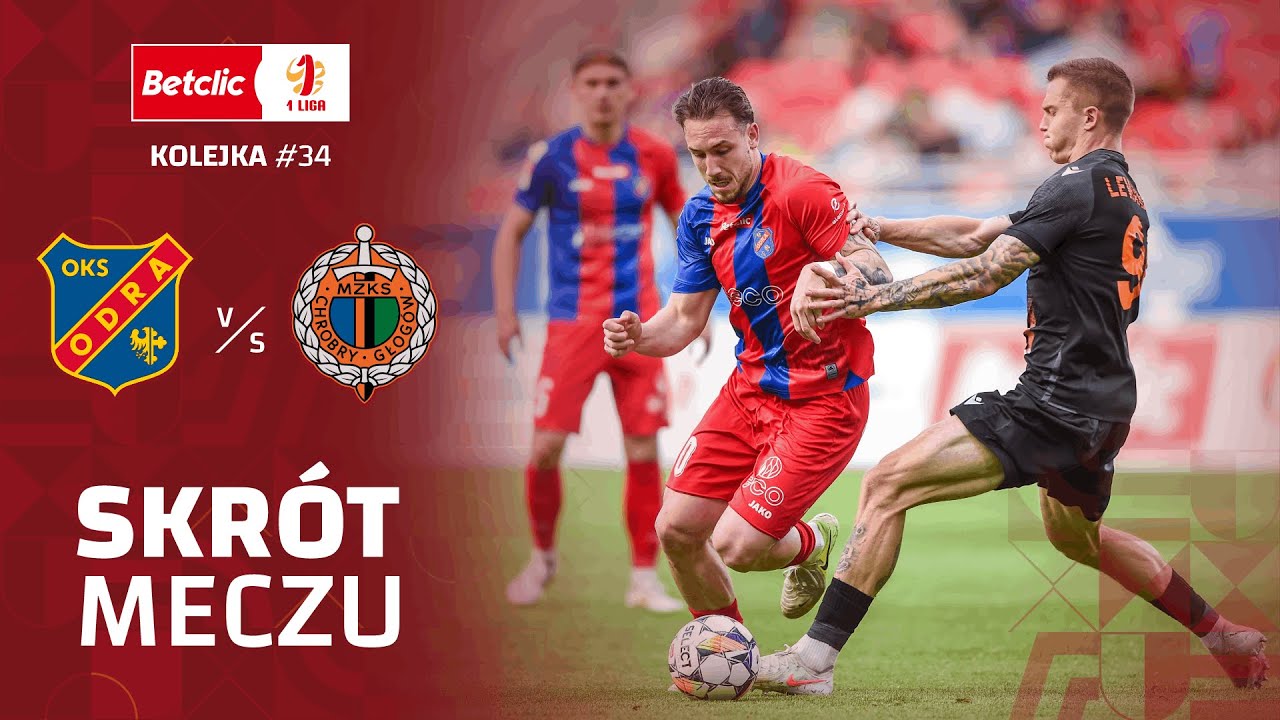 ODRA OPOLE - CHROBRY GŁOGÓW | SKRÓTY | SEZON 2024/25