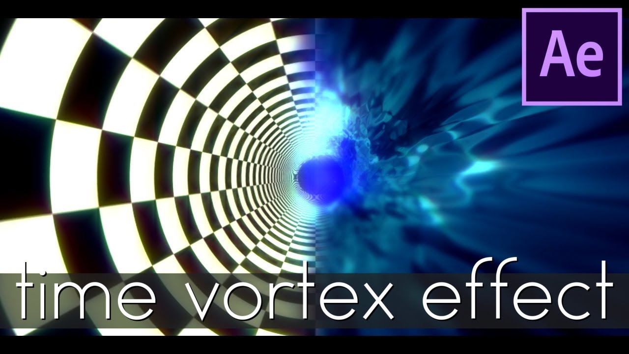 Учебник по After Effects: эффект туннеля временной деформации / временной воронки в After Effect