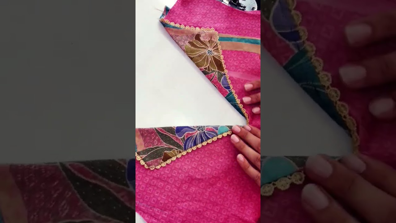 latest neck design for kurti with high neck#fashionndesigns #trendingshorts #designideas