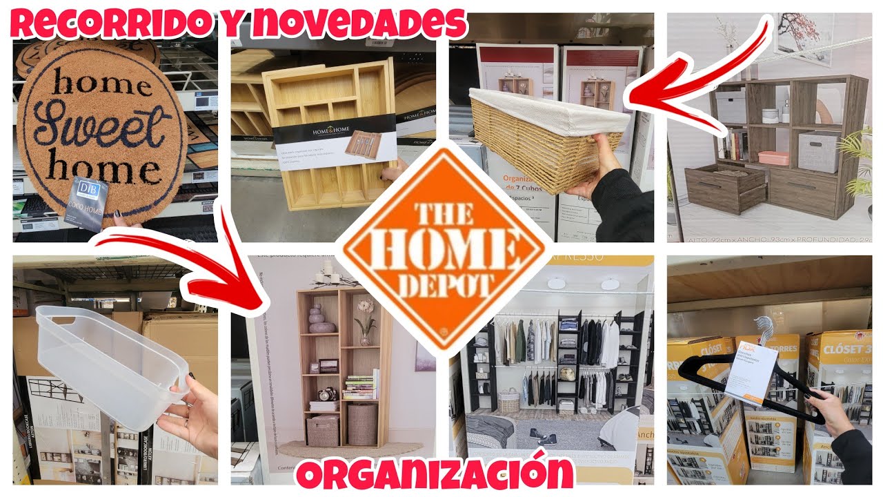 HOME DEPOT ORGANIZACIÓN Y DECORACIÓN PARA EL HOGAR 🏡🫶😘🥰😍❤️🛍️🛒🏃🏻‍♀️