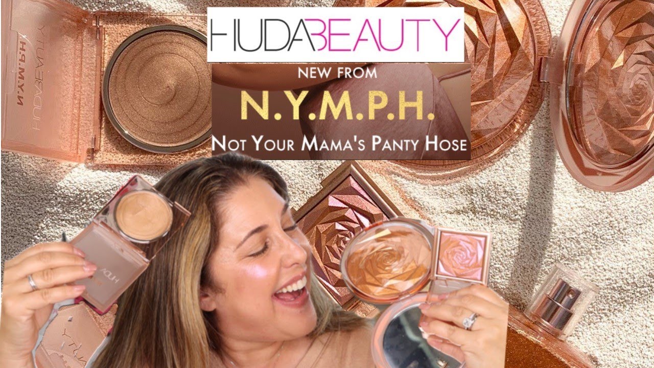 NEW Huda NYMPH Kiss, Glaze and Helios!