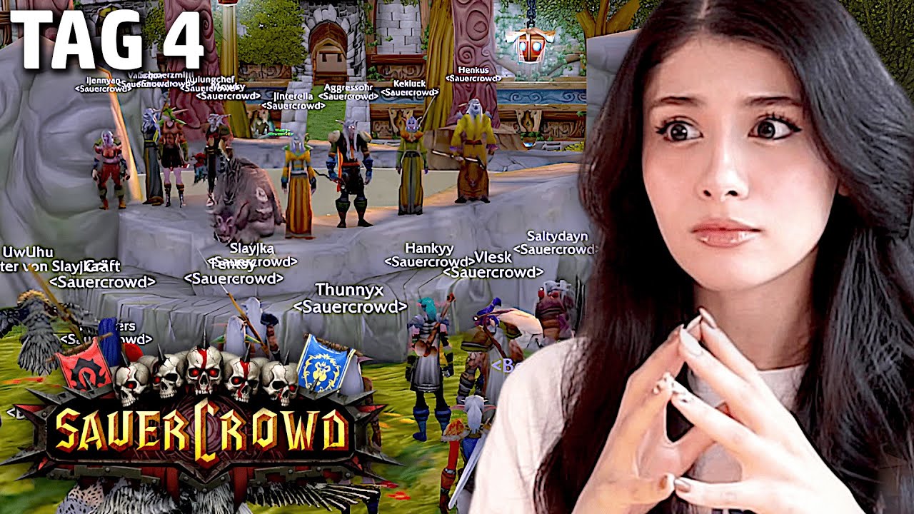 Das gro&szlig;e NACHTELFEN Meeting! SAUERCROWD Tag 4 (WoW Hardcore Event)
