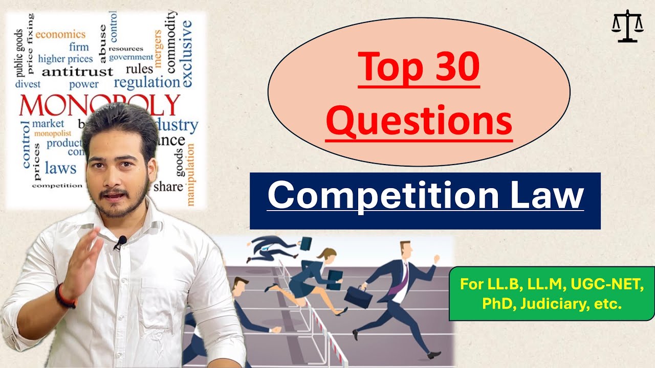 Competition Law - Top Important Questions #competitionlaw