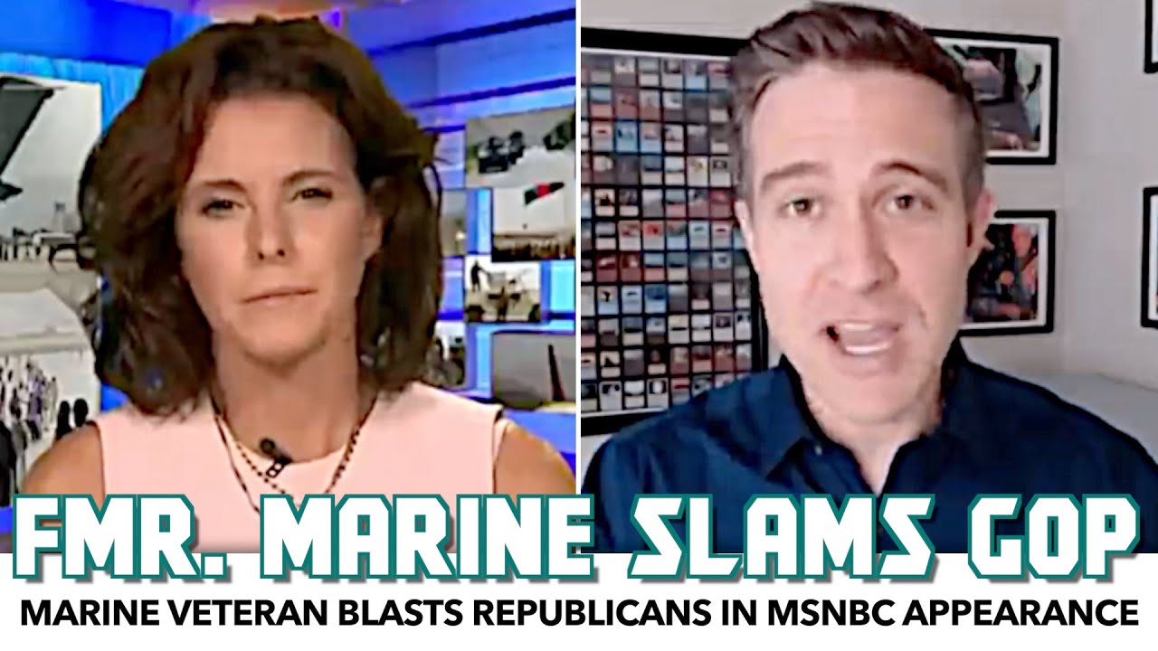 Marine Veteran Blasts Republicans Over Afghanistan In MSNBC Appearance