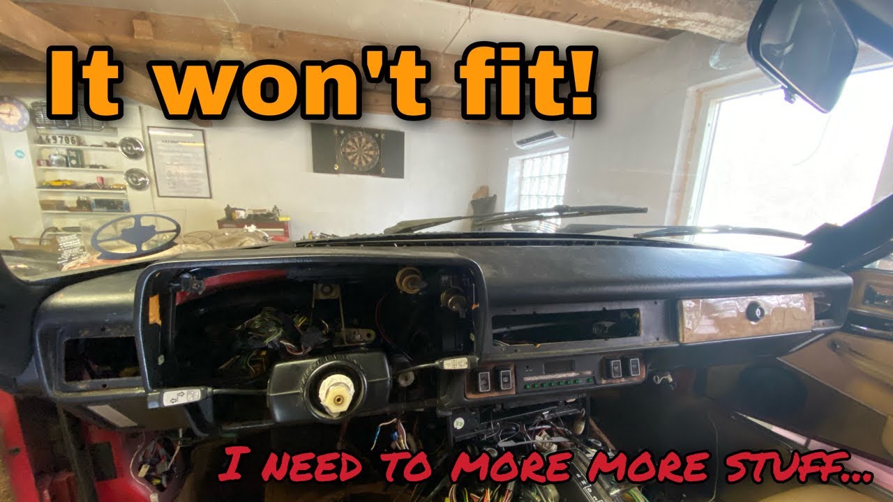 I Have Run into a Problem Fitting the LHD Dash! - RHD to LHD XJS (part 4)