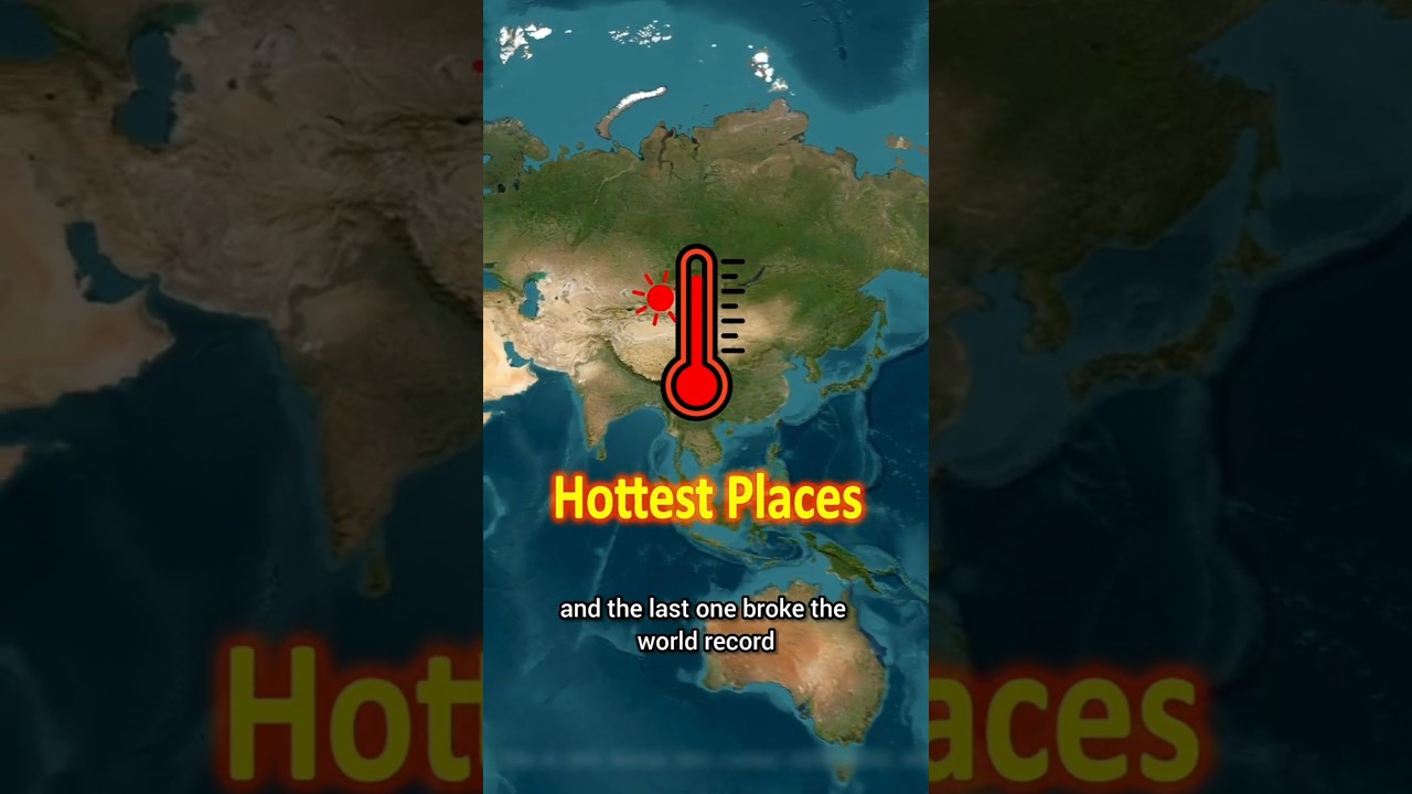Самые высокие температуры, когда-либо зафиксированные на Земле 🌡️☀️